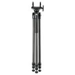 Endeavor L 303CGM Full-Size Carbon Fiber Shooting Tripod with Gun Mount Clamp