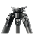 Endeavor L 303CGM Full-Size Carbon Fiber Shooting Tripod with Gun Mount Clamp