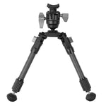 Vanguard EQ-Precision 1QS C Carbon Gun Bipod w/ Ball Head & Quick-Release Pic Rail Adapter