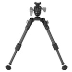 Vanguard EQ-Precision 1QS C Carbon Gun Bipod w/ Ball Head & Quick-Release Pic Rail Adapter