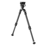 Vanguard EQ-Precision 2QS C Carbon Gun Bipod w/ Ball Head & Quick-Release Pic Rail Adapter