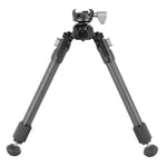 Vanguard Equalizer 2QS C Carbon Fiber Gun Bipod w/ Quick-Release Pic Rail Adapter