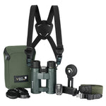 VEO HD 1042 10x42 ED Glass Binocular BUNDLE w/ LIFETIME WARRANTY