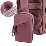 Vanguard VEO Metro SP Smartphone Pouch (Magenta) – Fits Large Smartphones (Including iPhone 16/17 Pro Max), Dual Padded Compartments, Removable Strap, Weather-Resistant Design