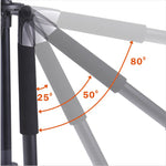 ALTA PRO 263AP Aluminum Tripod with 3-Way Video Pan Head 