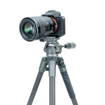 VEO 2 PRO 233CO CARBON TRIPOD WITH 2 WAY PAN HEAD - RATED AT 6.6LBS/3KG