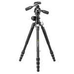 VEO 3T+ 234APS Multi-Angle Aluminum Travel Tripod w/ Pan Head