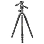 VEO 3T+ 264APS Multi-Angle Aluminum Travel Tripod w/ Pan Head