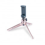 VESTA Mini Aluminum Tripod Rose - Rated at 4.4lbs/2kg